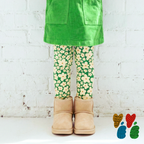 Leggings pour enfants amoureux des léopards -