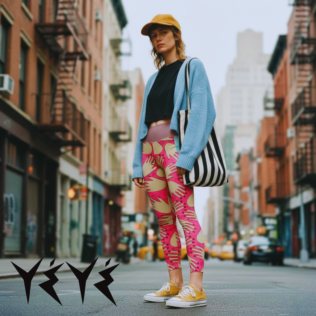 HANDS! Pocket Leggings - HOT PINK