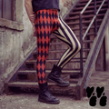 HARLEQUIN JESTER MENS Leggings - VINTAGE RED