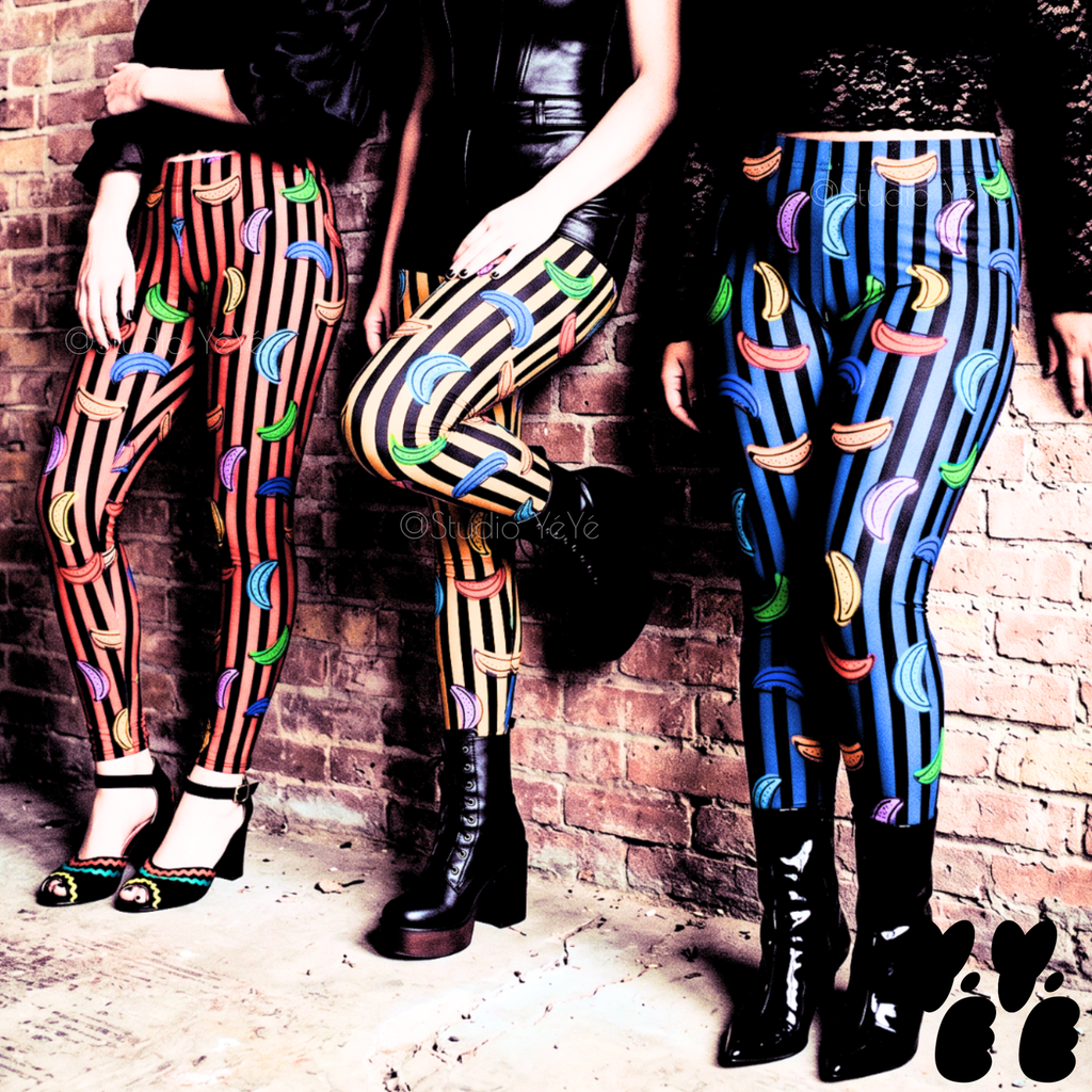 KISS Leggings - Marineblau 
