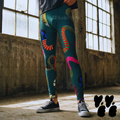 THE WIGGLES MENS Leggings - TEAL