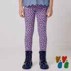 Leggings für Kinder mit Leopardenmuster
