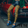 Leggings TIGER LOVER - Moutarde