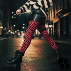 Leggings TIGER LOVER - ROSE VIF