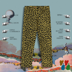 Leopard Lover KIDS Leggings - RUSTED GOLD