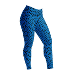 Cheetah-leopard-animal-print-leggings-royal-blue-black-front