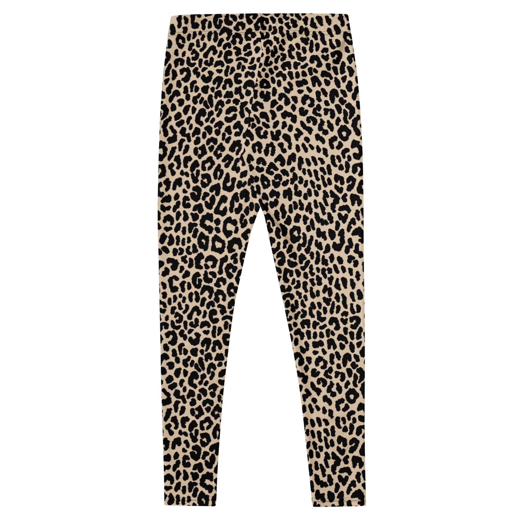 Studio-yeye-Leopard-Animal-Print-Bone-White-Punk-Style-Leggings-Flat-Back