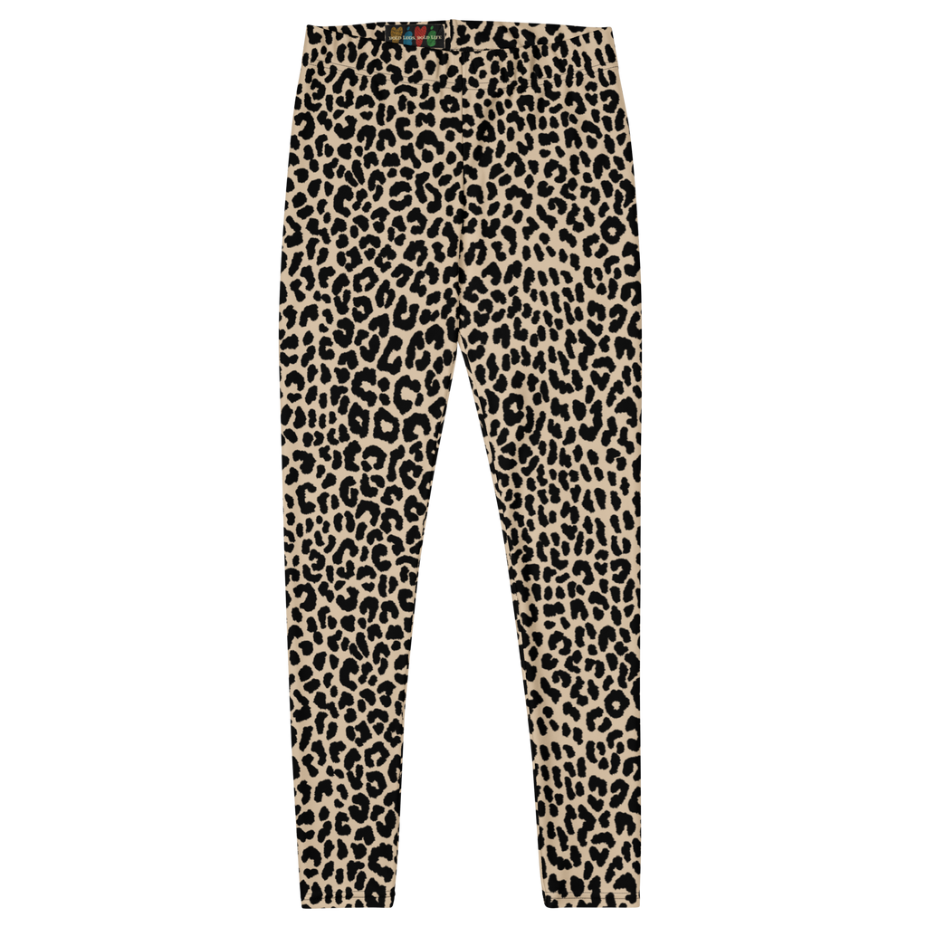Studio-yeye-Leopard-Animal-Print-Bone-White-Punk-Style-Leggings-Flat-Front