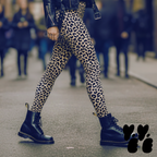 Studio-yeye-Leopard-Animal-Print-Bone-White-Punk-Style-Leggings-Walking-in-Soho-NYC
