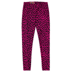 Studio-yeye-Leopard-Animal-Print-Hot-Pink-Fuchsia-Punk-Style-Leggings-Flat-Front
