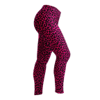 Studio-yeye-Leopard-Animal-Print-Hot-Pink-Fuchsia-Punk-Style-Leggings-Side