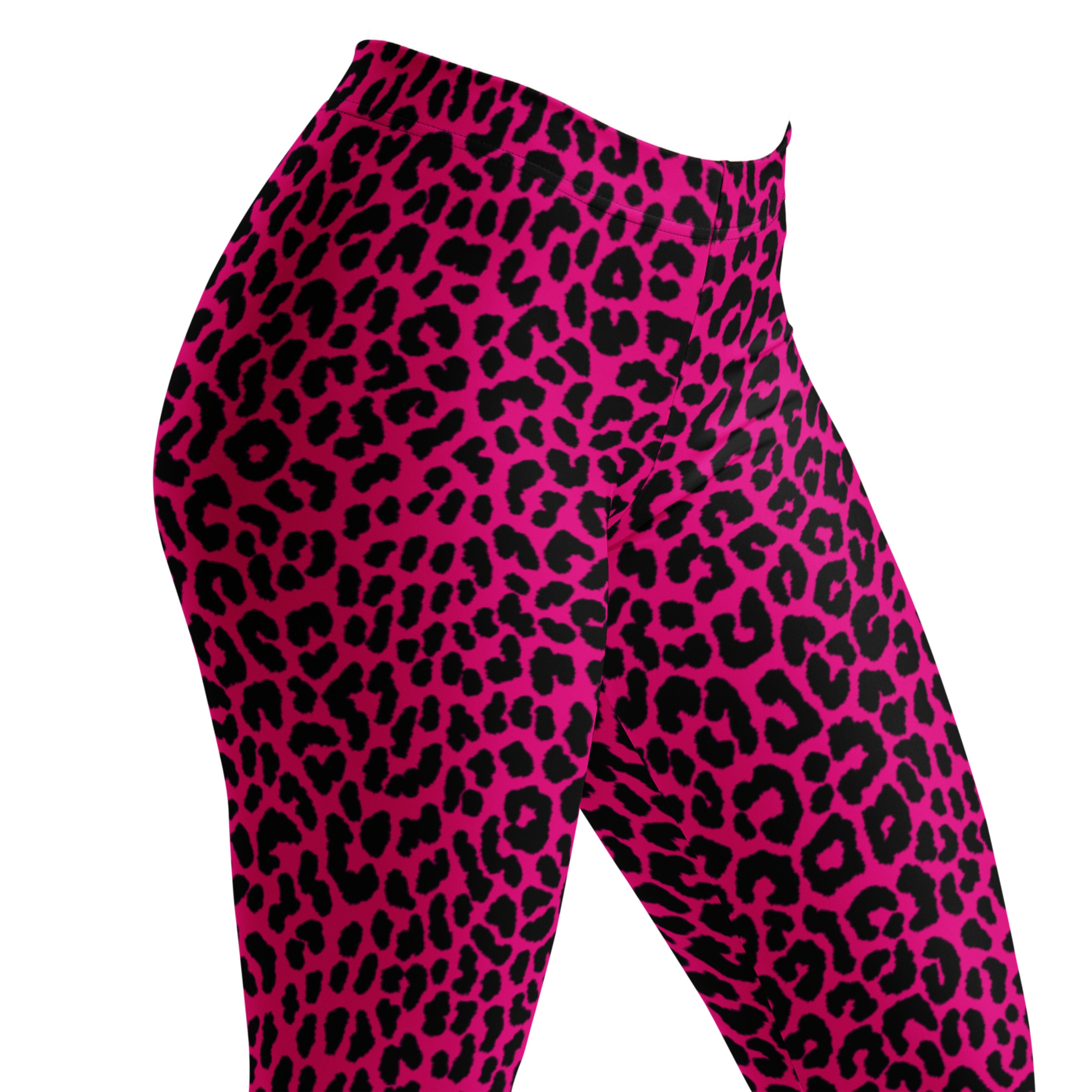 Studio-yeye-Leopard-Animal-Print-Hot-Pink-Fuchsia-Punk-Style-Leggings-Zoomin