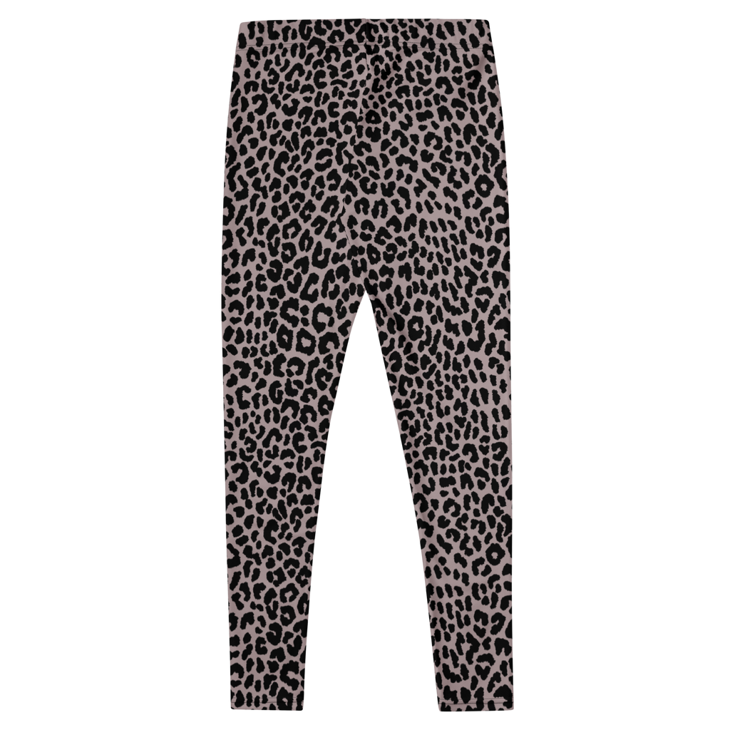 Studio-yeye-Leopard-Animal-Print-Punk-Style-Leggings-Mauve-Purple-Flat-Back