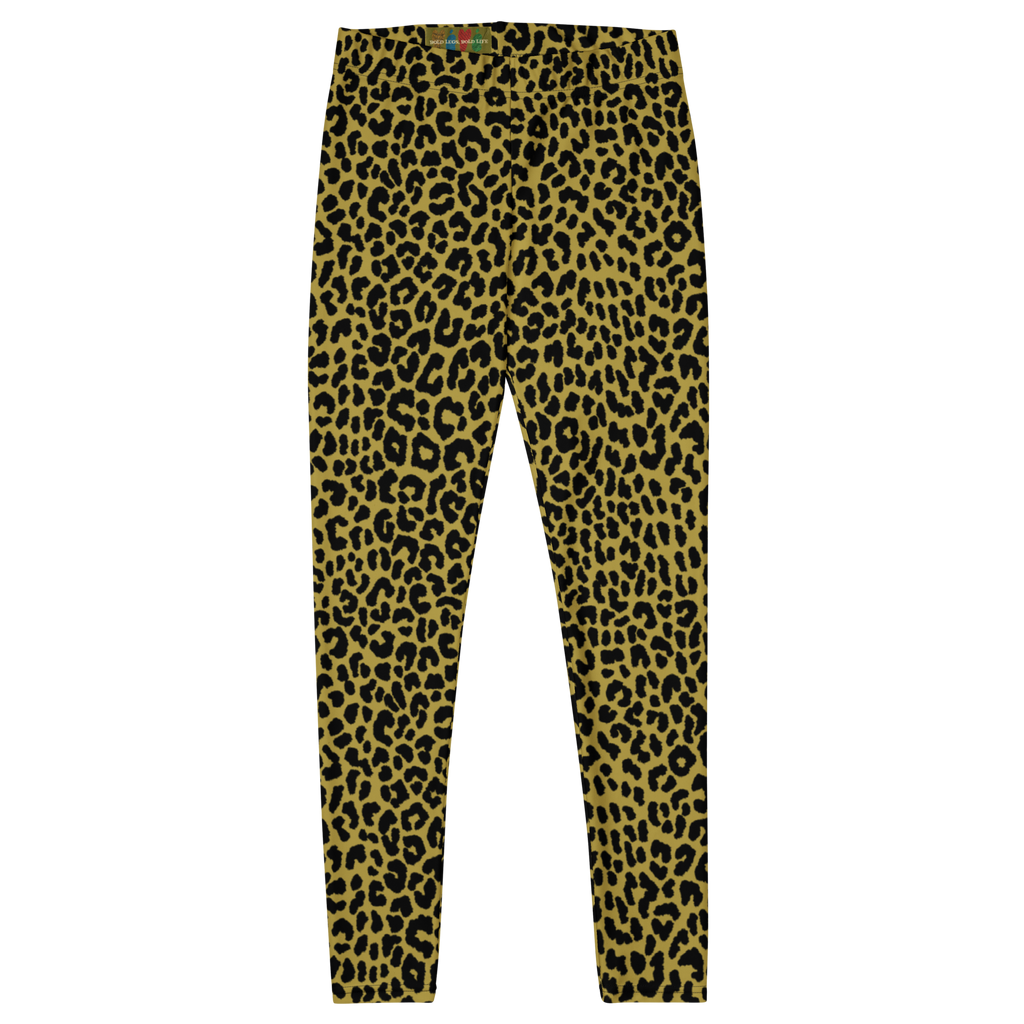 Studio-Yeye-Leopard-Print-Leggings-Mustard-Yellow-Vintage-Flat-Front