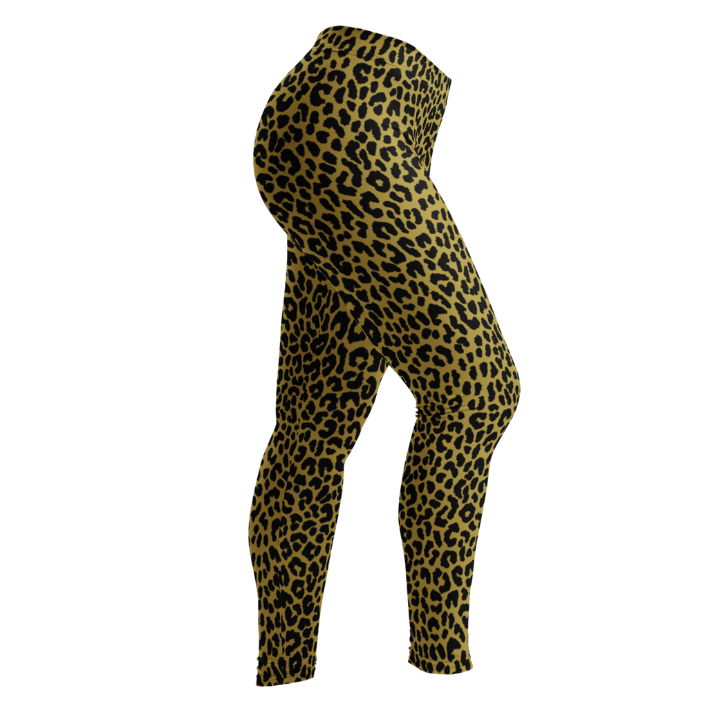 Studio-Yeye-Leopard-Print-Leggings-Mustard-Yellow-Vintage-side