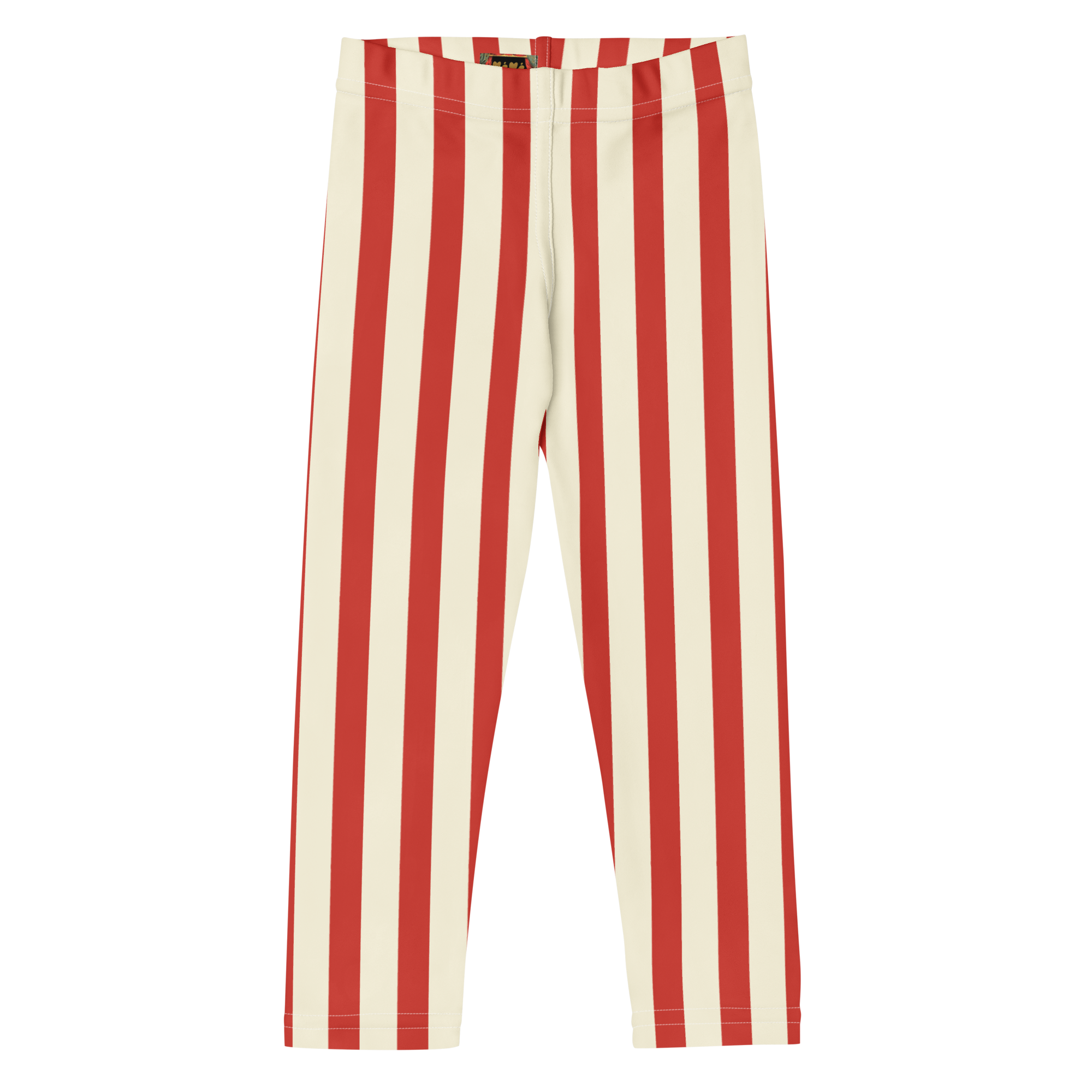 Circus Circus KIDS Leggings - VINTAGE RED STRIPE