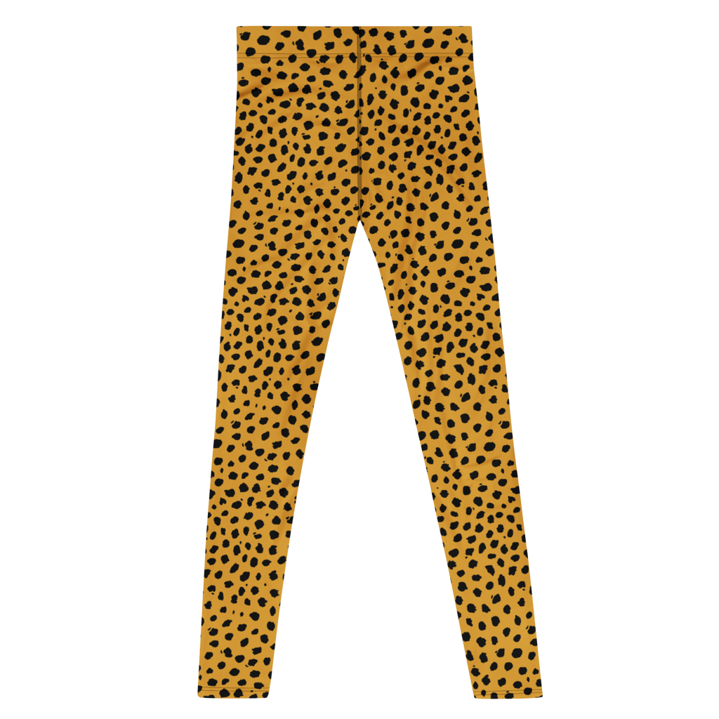 Studio-yeye-mens-leggings-cheetah-print-animal-leopard-dark-yellow-back