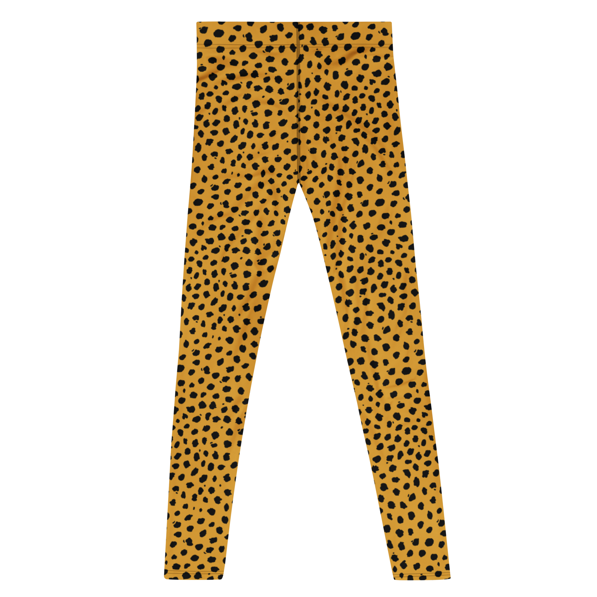 Studio-yeye-mens-leggings-cheetah-print-animal-leopard-dark-yellow-back