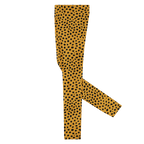 Studio-yeye-mens-leggings-cheetah-print-animal-leopard-dark-yellow-side
