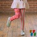 HARLEQUIN JESTER PINK KIDS Leggings