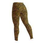 Studio-yeye-Tiger-Animal-Print-Yellow-Mustard-Punk-Style-Leggings-back