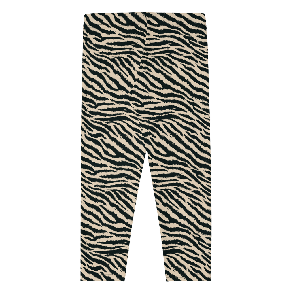 TIGER LOVER Capri Leggings - Beige