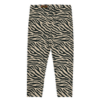 TIGER LOVER Capri Leggings - Beige