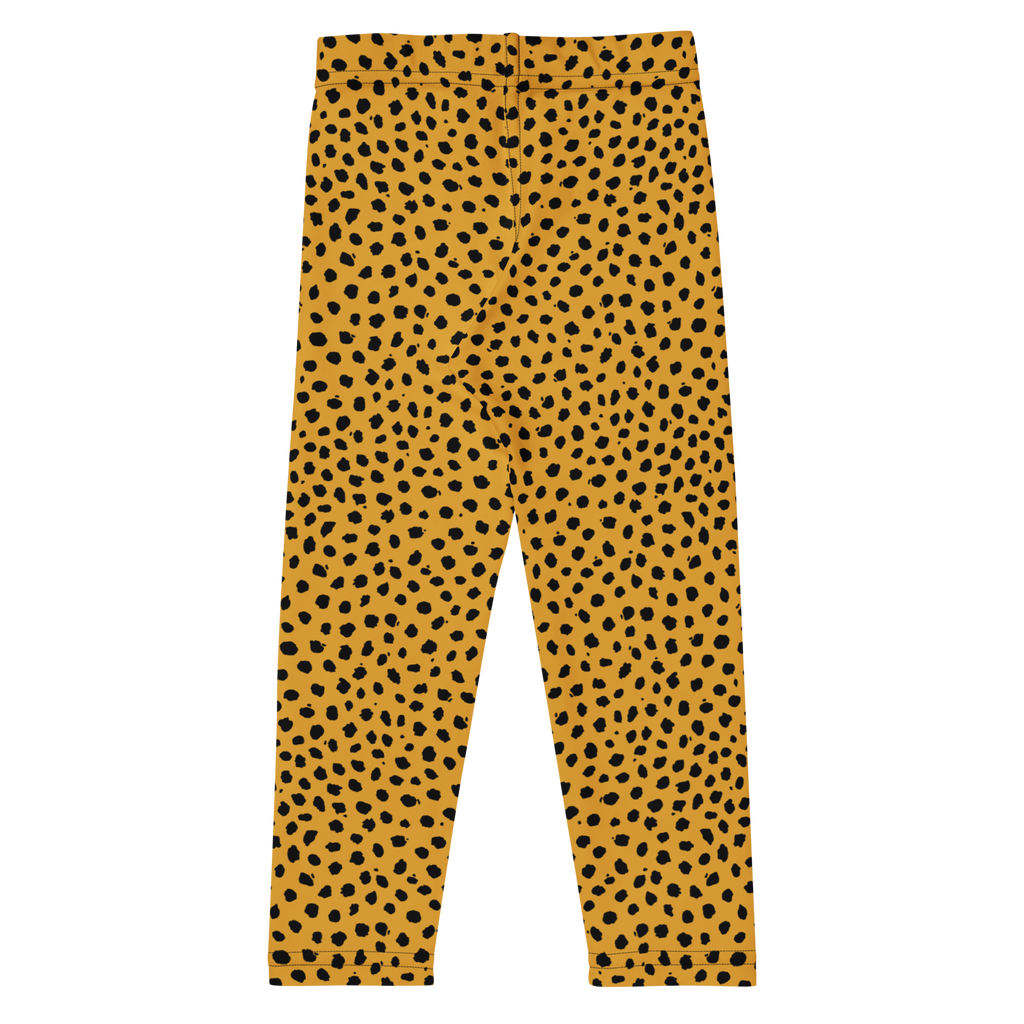 Cheetah Girl KIDS Leggings - MUSTARD