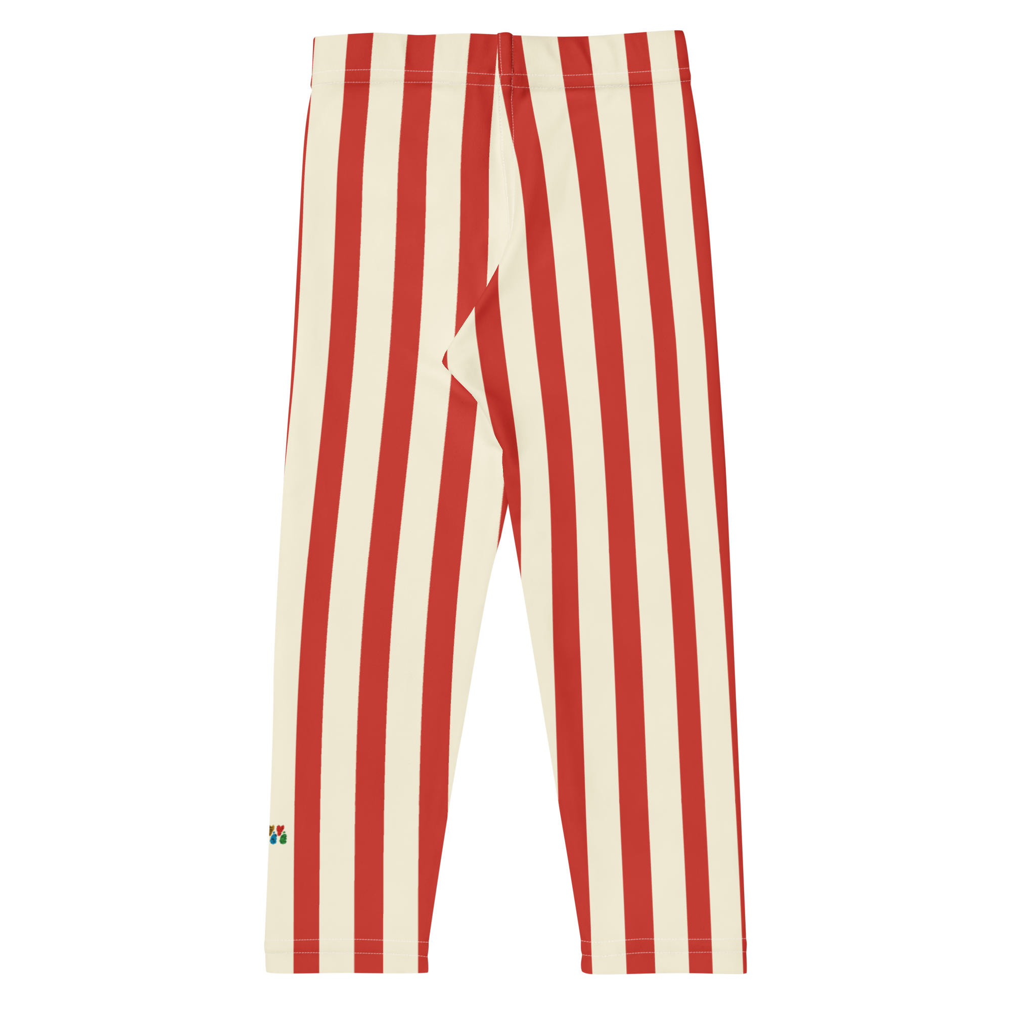 Circus Circus KIDS Leggings - VINTAGE RED STRIPE