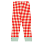 Gingham KIDS Leggings - RED