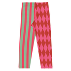 HARLEQUIN JESTER PINK KIDS Leggings