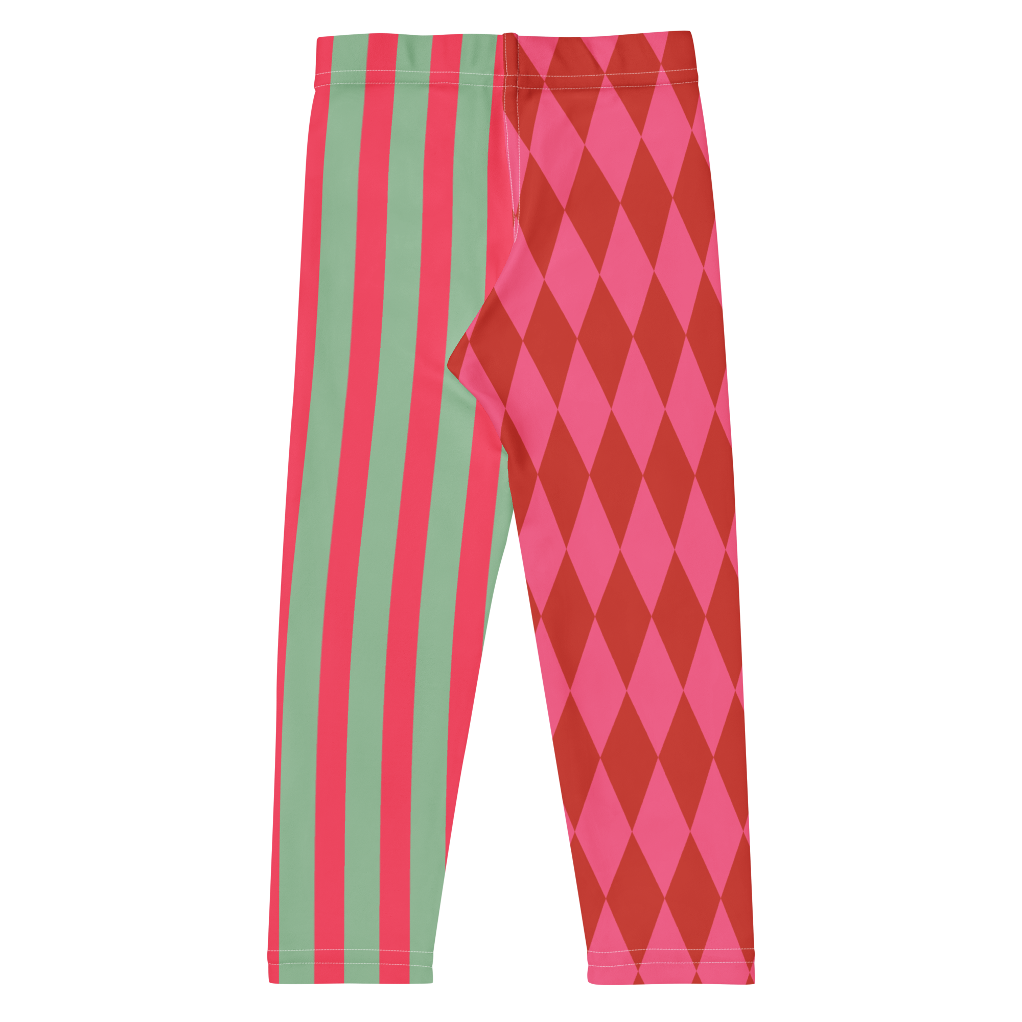 HARLEQUIN JESTER PINK KIDS Leggings
