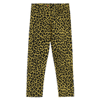 Leopard Lover KIDS Leggings - RUSTED GOLD