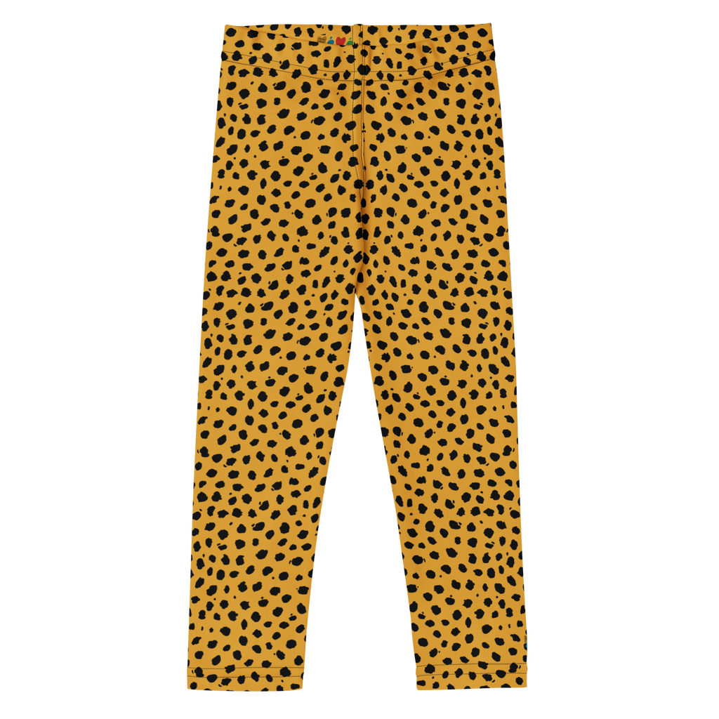 Cheetah Girl KIDS Leggings - MUSTARD