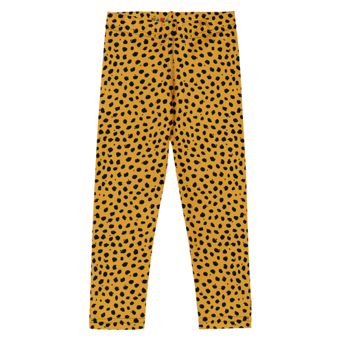Cheetah Girl KIDS Leggings - MUSTARD