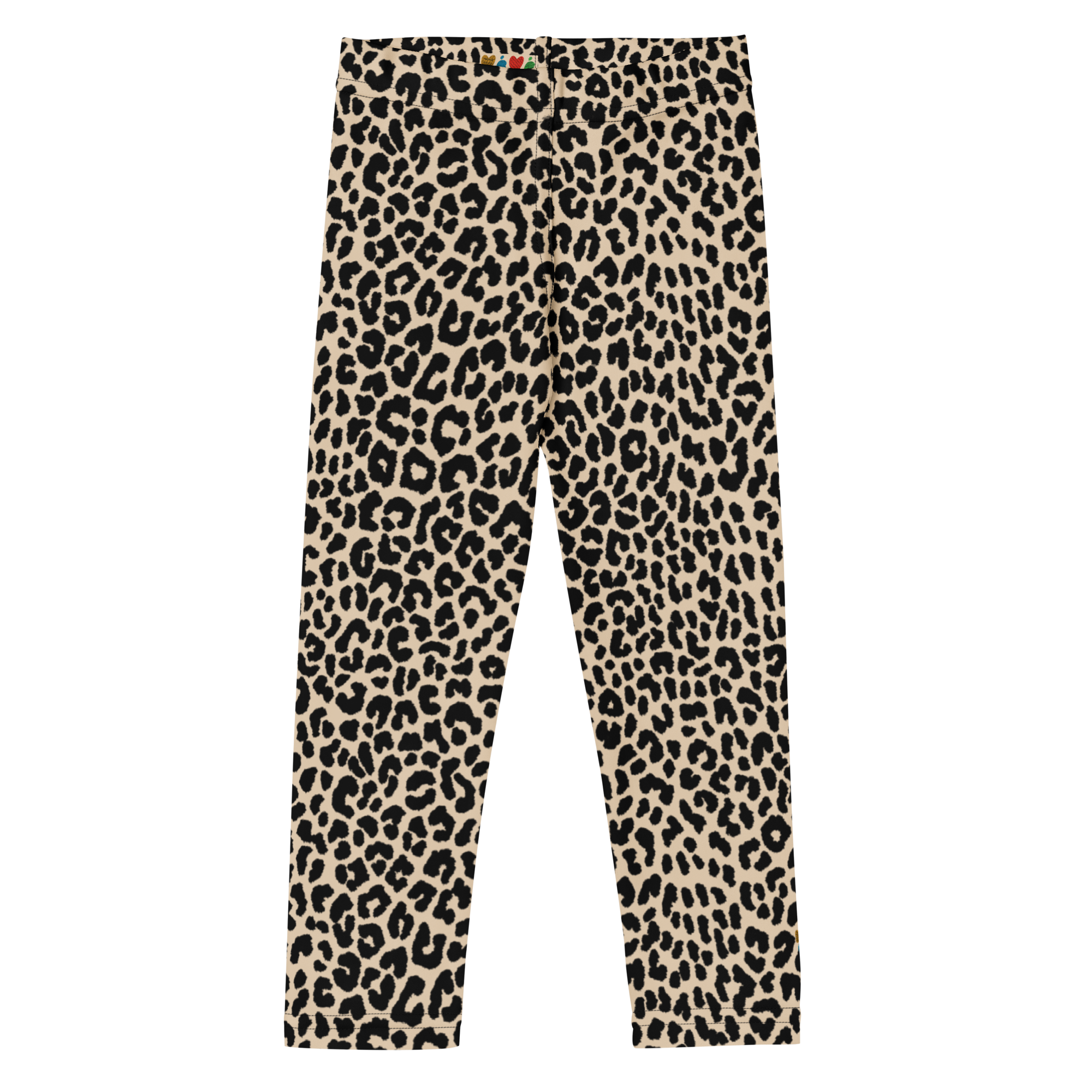 Leopard Lover KIDS Leggings - BONE BEIGE