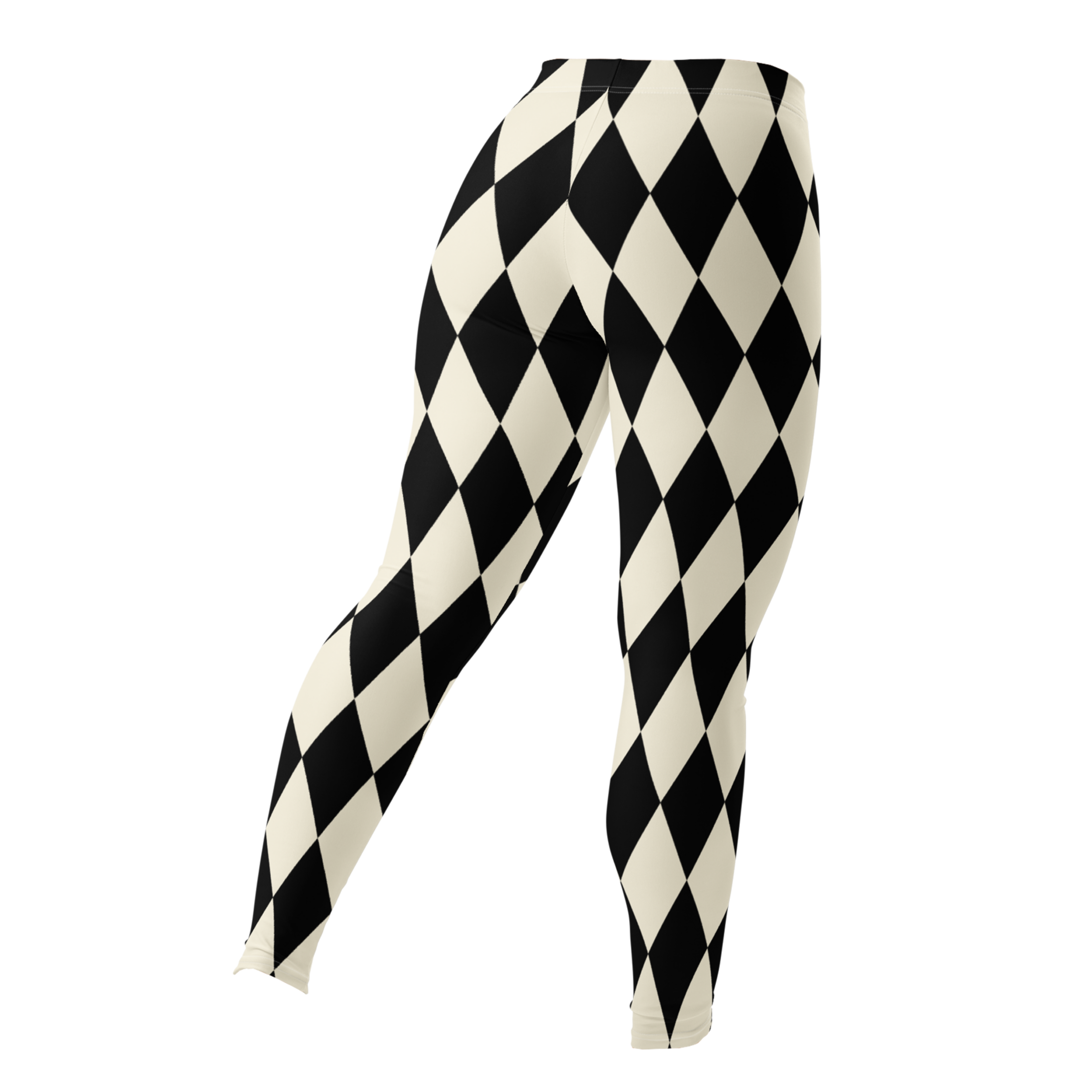 Leggings HARLEQUIN DIAMOND - NOIR + BLANC 