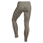 Leggings vichy - Noir et blanc