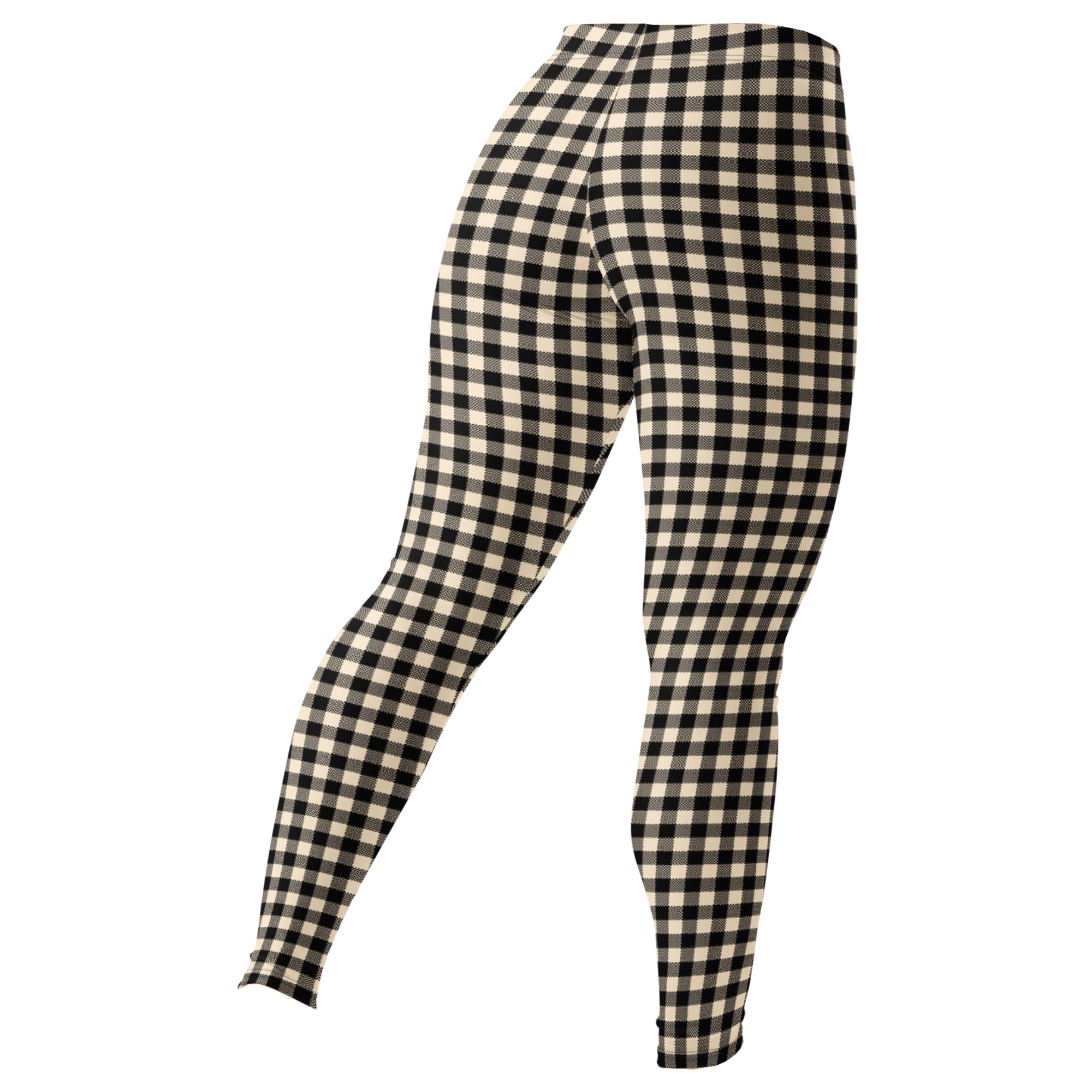 Leggings vichy - Noir et blanc