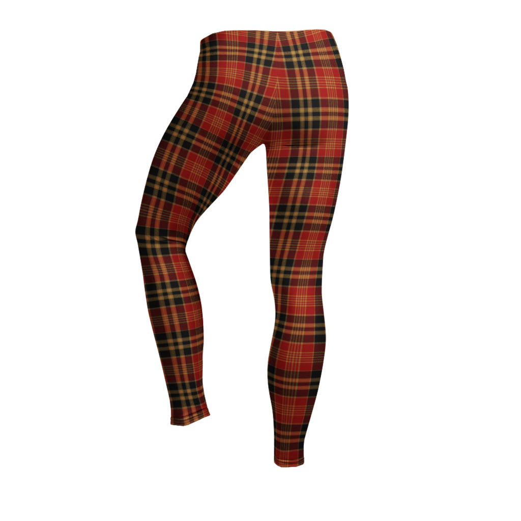 TARTAN Leggings - RETRO RED