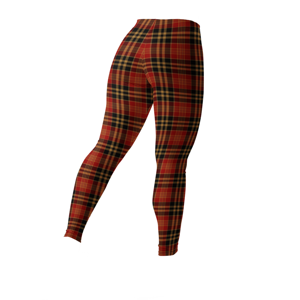 TARTAN Leggings - RETRO RED