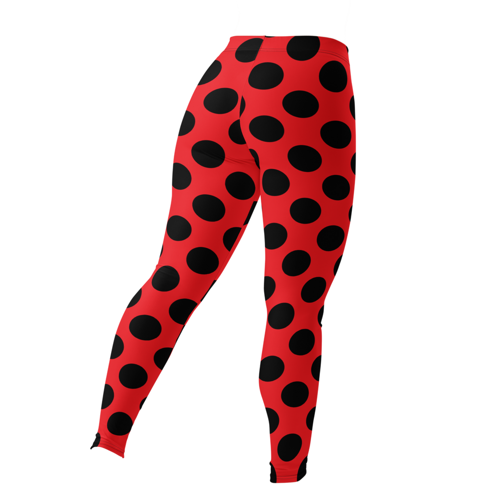 Leggings coccinelle - Rouge