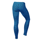 Leggings CHEETAH GIRL - Bleu royal