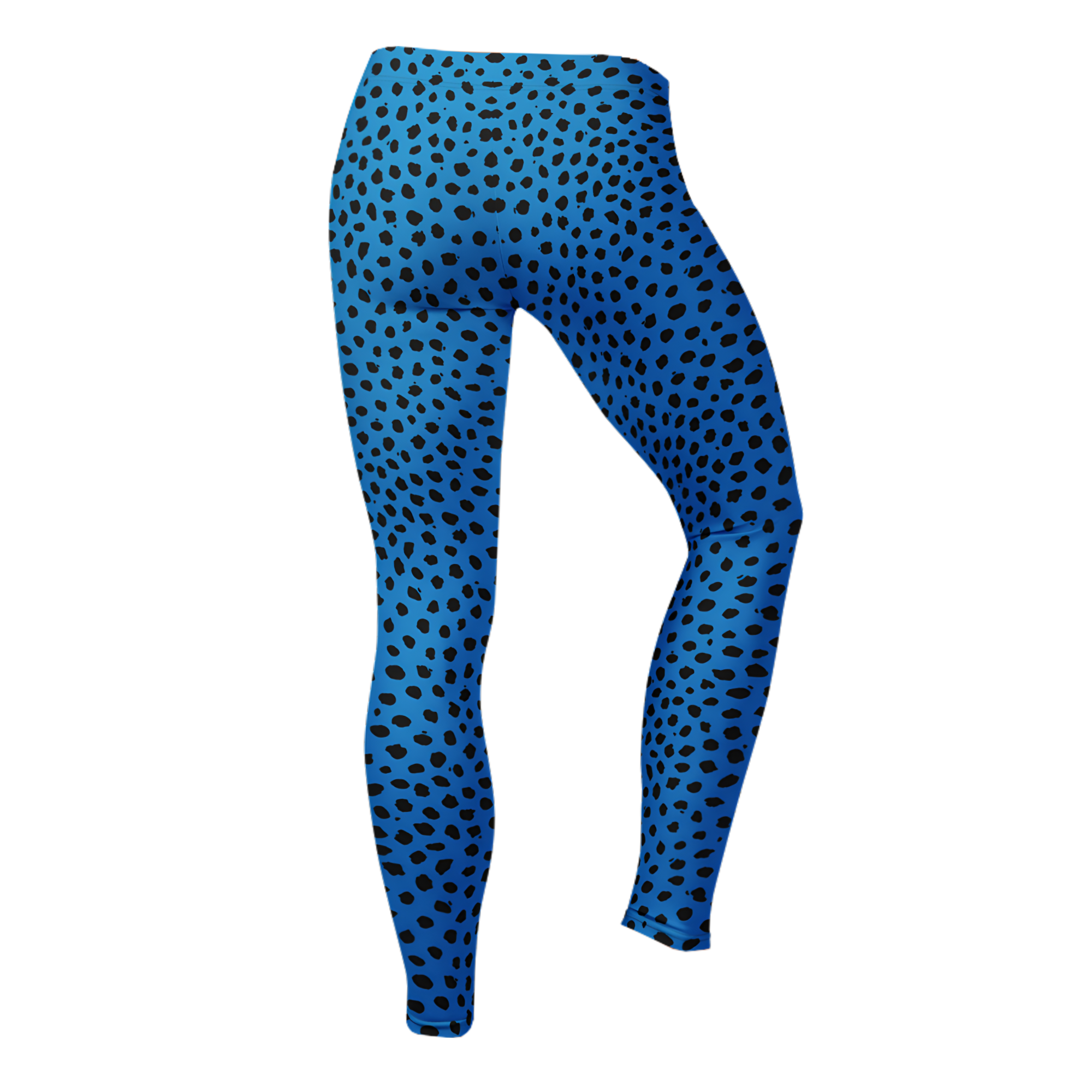 Leggings CHEETAH GIRL - Bleu royal