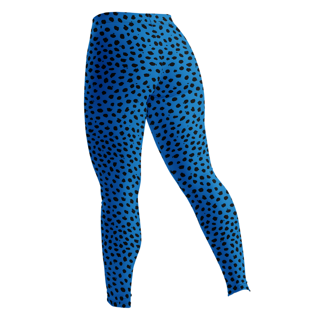 Leggings CHEETAH GIRL - Bleu royal