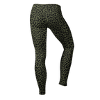 LEOPARD LOVER Leggings - OLIVE GREEN