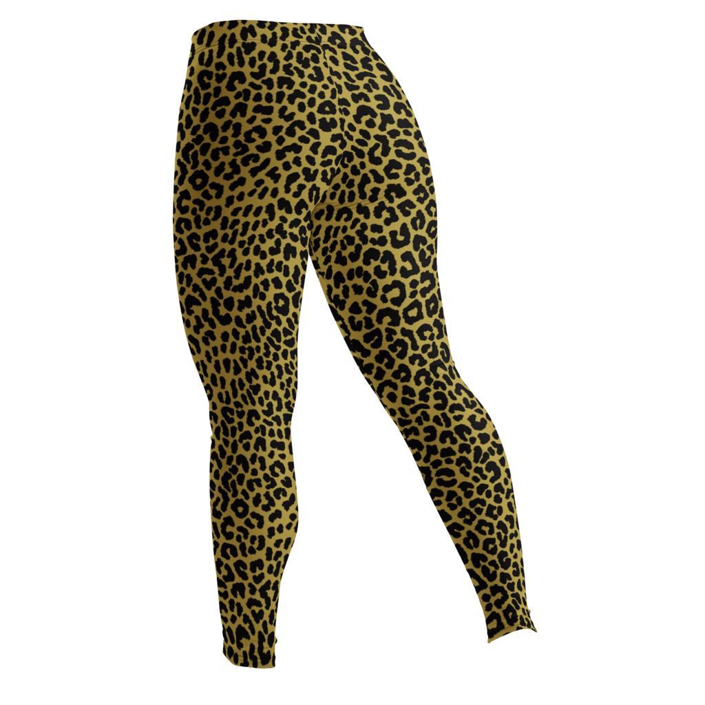 LEOPARD LOVER Leggings - RUSTED GOLD