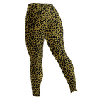 LEOPARD LOVER Leggings - RUSTED GOLD