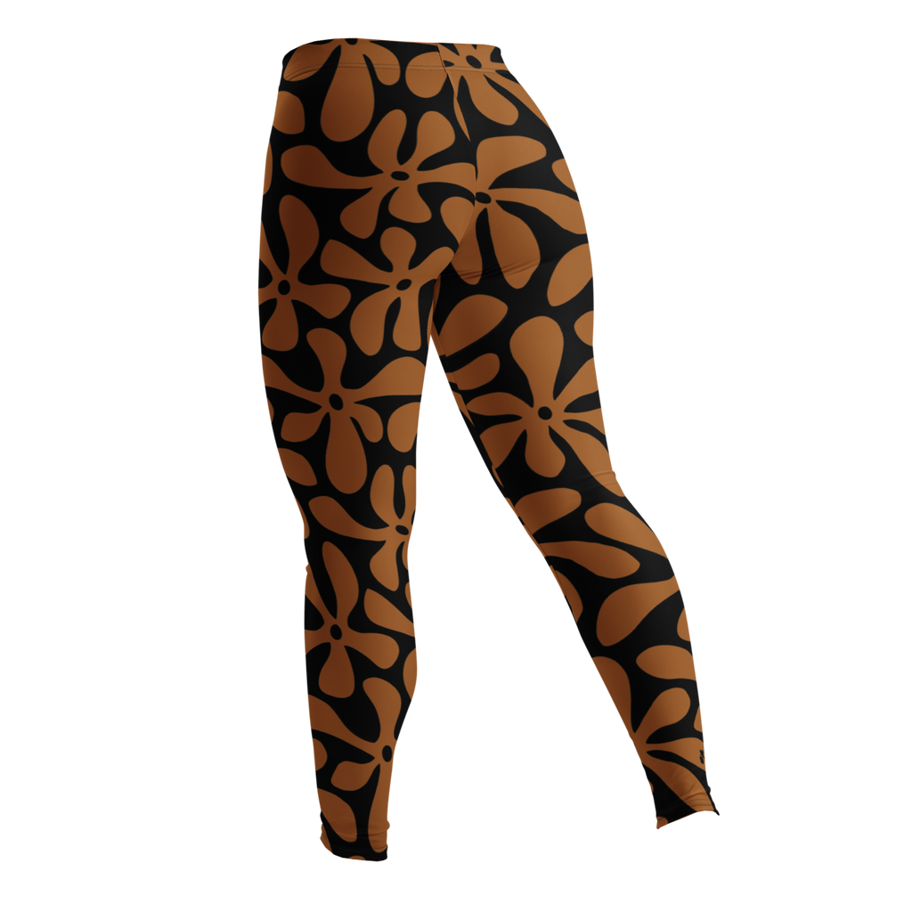 VINTAGE MAUI Leggings - KONA BROWN