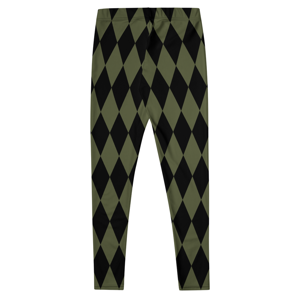 Leggings HARLEQUIN DIAMOND - VERT OLIVE